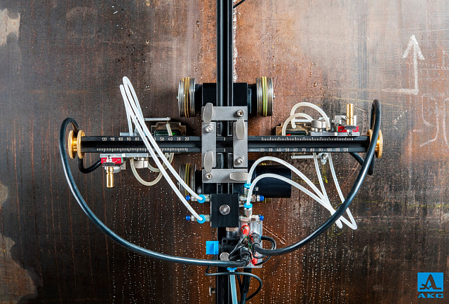 MS152 SсaUT - Мобильный моторизированный сканер к паре антенных решеток М9170 для проведения двухстороннего механизированного УЗК сварных швов